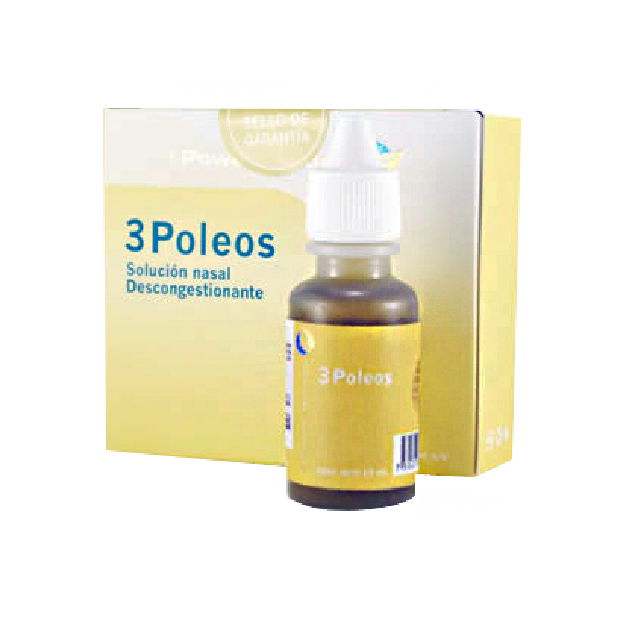 3 Poleos Nose Drops